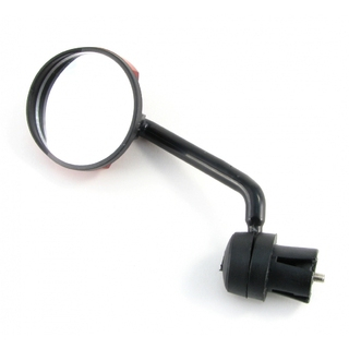 Зеркало параболическое с торцевым креплением и фонариком Vinca sport JY 05 Зеркало параболическое с торцевым креплением и фонариком Vinca sport JY 05