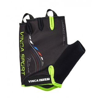 Велоперчатки Vinca sport VG 934 black national