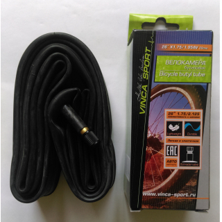 Камера Vinca sport 18x1.75/1.95 Камера Vinca sport 18x1.75/1.95