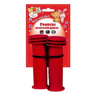 Грипсы детские Vinca sport красные Грипсы детские Vinca sport красные