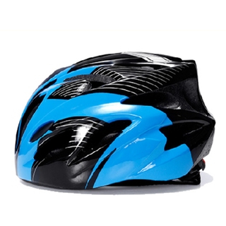 Велошлем Stels сине-черный, 52-56 см