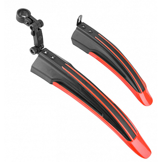 Щитки для велосипеда 24-26" Stels XGNB-016-2R красно-черные Щитки для велосипеда 24-26" Stels XGNB-016-2R красно-черные