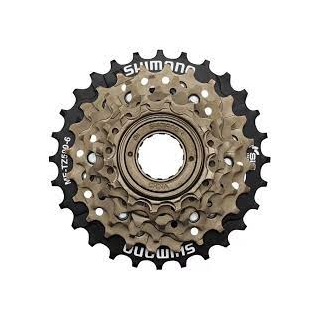 Трещотка Shimano Tourney MF-TZ500 на 6 скоростей, 14-28Т с защитой спиц Трещотка Shimano Tourney MF-TZ500 на 6 скоростей, 14-28Т с защитой спиц