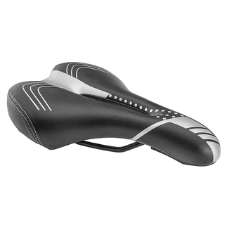 Седло спортивное Stels AZ-5556 с вентиляцией, 275x165 мм Седло спортивное Stels AZ-5556 с вентиляцией, 275x165 мм