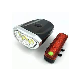 Комплект фонарей Всадник BZ-1446 c USB зарядкой