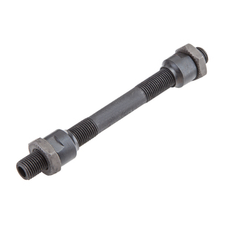 Ось передней втулки 3/8"x108 мм под эксцентрик с гайками, шайбами и конусами Ось передней втулки 3/8"x108 мм под эксцентрик с гайками, шайбами и конусами