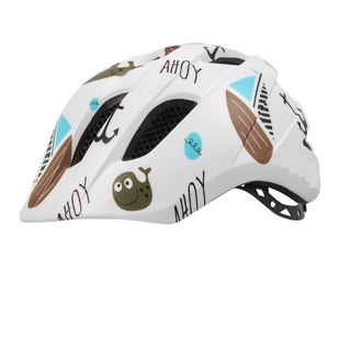 Детский велошлем Cigna WT-020 бело-фиолетовый, размер 48-53 см