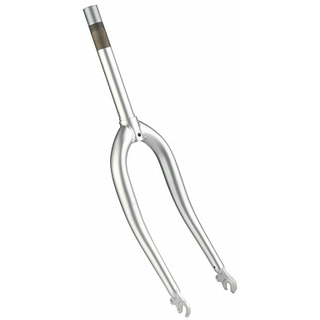 Вилка жёсткая резьбовая 20" Stels шток 1"х194 мм, для Pilot 410, серебристо-серая Вилка жёсткая резьбовая 20" Stels шток 1"х194 мм, для Pilot 410, серебристо-серая