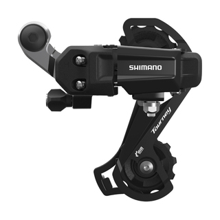 Переключатель задний Shimano Tourney TY200, SS, 6/7 ск, на петух Переключатель задний Shimano Tourney TY200, SS, 6/7 ск, на петух