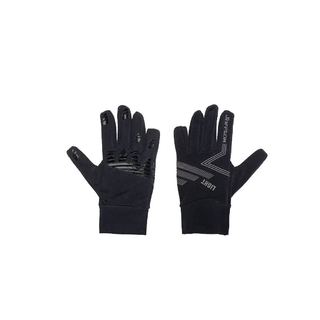Перчатки утепленные JAFFSON WCG43-0481 размер M, чёрно-серые
