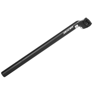 Подседельный штырь ZOOM SP-C207 (D27.2 мм, L-400 мм) чёрный матовый Подседельный штырь ZOOM SP-C207 (D27.2 мм, L-400 мм) чёрный матовый