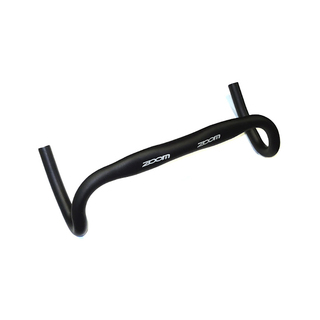 Руль Zoom DR-AL-194B шоссе, 440 мм, чёрный Руль Zoom DR-AL-194B шоссе, 440 мм, чёрный