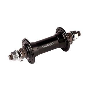 Передняя втулка SHUNFENG SF-A213F 36H, под гайки, черная Передняя втулка SHUNFENG SF-A213F 36H, под гайки, черная