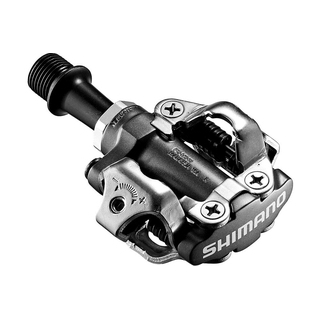 Контактные педали Shimano PD-M540 черные, с шипами SM-SH51 Контактные педали Shimano PD-M540 черные, с шипами SM-SH51