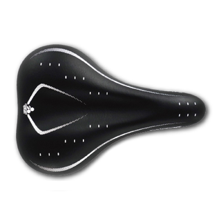 Седло DDK 222 размер 258x183 мм, черно-белое