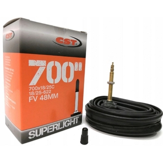 Велокамера CST 700x19/25С (19/25-622 мм) FV 48 мм
