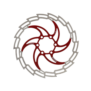Тормозной диск Baradine DB-05D-180 красный Тормозной диск Baradine DB-05D-180 красный