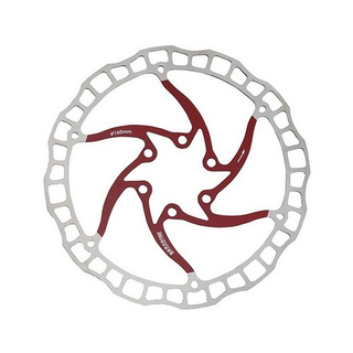 Тормозной диск Baradine DB-07D-180 красный Тормозной диск Baradine DB-07D-180 красный