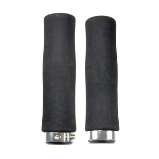 Грипсы HW 145210 L-135 (чёрный/серебристый) Грипсы HW 145210 L-135 (чёрный/серебристый)