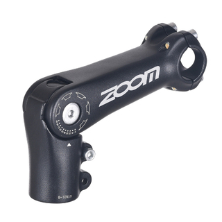 Вынос руля ZOOM TDS-C269-8 (ISO-P) L-110 мм, R-0°~90°) чёрный матовый