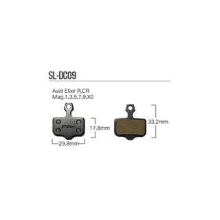 Колодки для дисковых тормозов Shunfeng SF SL-DC09 Колодки для дисковых тормозов Shunfeng SF SL-DC09