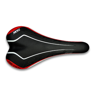 Седло спортивное DDK 510 EXR чёрно-бело-красное