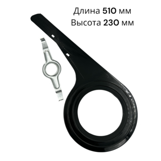 Защита цепи TURING 48T чёрная Защита цепи TURING 48T чёрная