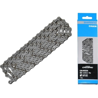 Цепь для велосипеда Shimano Deore CN-HG54 на 10 скоростей, с амп. пином Цепь для велосипеда Shimano Deore CN-HG54 на 10 скоростей, с амп. пином