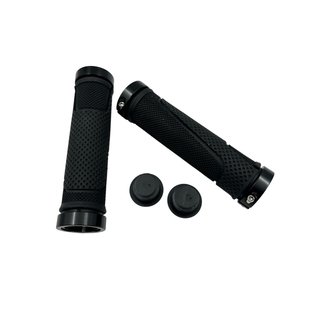 Грипсы с замками Hualong HL-G308 чёрные Грипсы с замками Hualong HL-G308 чёрные