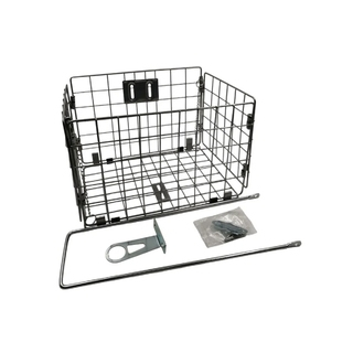 Корзина для велосипеда 28" TEN-ZDCL-1 складная, серебристая Корзина для велосипеда 28" TEN-ZDCL-1 складная, серебристая