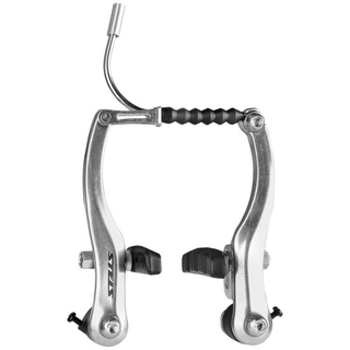 Тормоз ободной V-образный задний T210DG APSE алюминиевый серебристый Тормоз ободной V-образный задний T210DG APSE алюминиевый серебристый