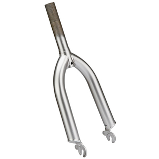 Вилка жесткая резьбовая 14" Stels шток 1"x162 мм серебристая Вилка жесткая резьбовая 14" Stels шток 1"x162 мм серебристая