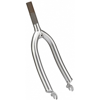 Вилка жесткая резьбовая 18" Stels шток 1"x162 мм серебристая Вилка жесткая резьбовая 18" Stels шток 1"x162 мм серебристая