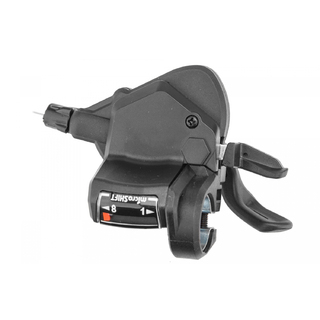 Шифтер триггерный Microshift TS39-8R на 8 скоростей, с тросом Шифтер триггерный Microshift TS39-8R на 8 скоростей, с тросом